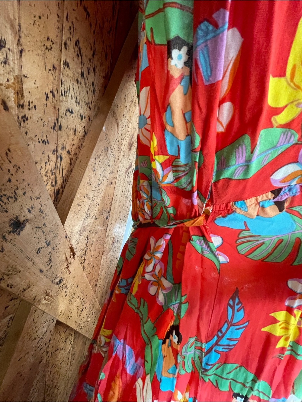 Hawaii wrap maxi dress - Picture 3 of 4